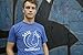 Crazy Dog T-Shirts Save The Narwhals Tshirt Funny Narwhal Unicorn Shirt Blue XL