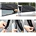 DOGOO Universal Fit Car Side Window Sun Shade,Blocking over 98% of Harmful UV Rays (2 Pack)