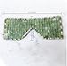 GingerChi Genuine Jade Eye Mask, Jade Face Mask for Relaxation and Rejuvenation, Natural Stone Eye Mask for Dark Circles and Puffiness, Jade Chi Mask for Anti Aging Jade Therapy