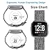 Welltin Bands Compatible with Fitbit Versa/Fitbit Versa 2/Fitbit Versa Lite for Women Men, Breathable Woven Fabric Strap, Quick Release, Adjustable Replacement Wristband for Fitbit Versa Smart Watch