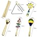 PETUOL Kids Musical Instruments 24pcs Wood Percussion Xylophone Toys for Children Musical Movement-Music Rhythm Percussion Kit for Toddler Boy and Girls Gift
