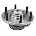 CRS NT515066 New Wheel Bearing Hub Assembly, Front Driver (Left)/Passenger (Right), for 2004-2007 INFINITY QX56, 2004-2007 NISSAN TITAN/ARMADA/PATHFINDER ARMADA, 2WD/4WD