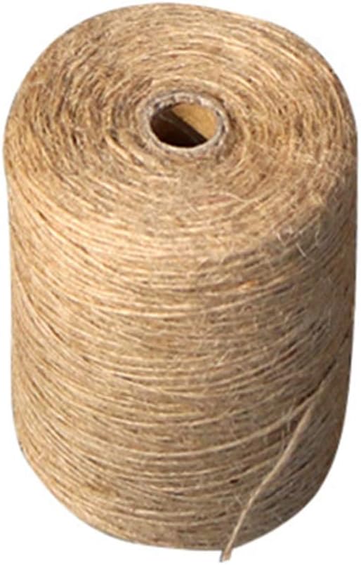 Meshin Jute Twine Jute Strings 3 Ply 1/2/3/4/5/6mm Thickness Jute Rope for