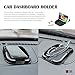 [Car Dashboard Holder] Cradle Dock Sticky Pad Mat [Black]