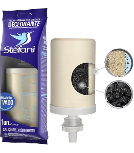 Kit Vela E Torneira Filtro De Barro Tripla Ação São João Stefani Kit Vela E Torneira Filtro De Barro Tripla Ação São João Stefani