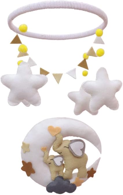 Amazon Com Zailhwk Baby Crib Mobile Diy Decoration Wind Chime Bed Bell Handmade Creative Gift For Wall Or Bed Or Crib Hanging Or Childrens Home Decor Toys Games