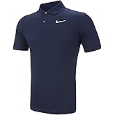 Nike Men's Nike Dri-fit Victory Polo, Obsidian/White, XX-Large