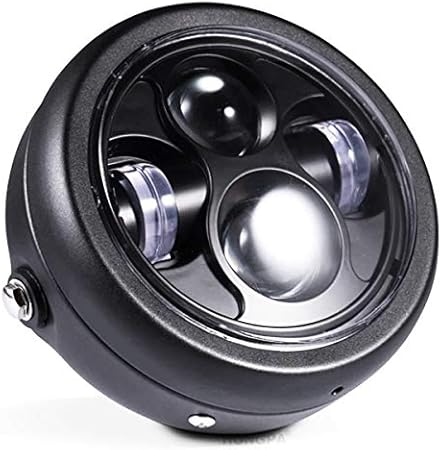 Amazon バイク ミニtype プロジェクター Ledヘッドライト ユニット ケース一式 ホンダ 汎用 ヘッドライト 車 バイク