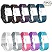 Fitbit Charge 2 Bands, AIUNIT Fitbit Charge 2 Accessory Bands Small/Large Replacement Wristbands for Fitbit Charge 2 Bracelet Strap Band With 3pack Extra Buckles for Women Men Boys Girls