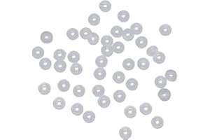 Rubber Stopper Rings Silicone Beads Fit European Charm for Jewelry Making Needlework Clip Spacer Spacer Charm