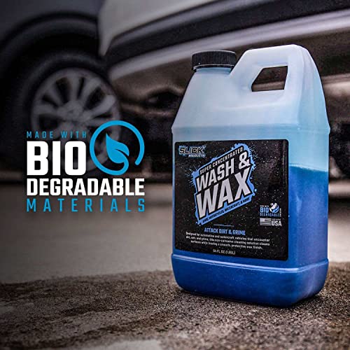 Slick Products Wash & Wax Extra Thick Foaming Cleaning Solution