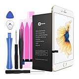 OMBAR 2915mAh Battery Compatible with iPhone 6 Plus, Fit Model A1522, A1524, A1593, Full Sets of Replacement Kit Tools, Adhesive Strips & Instructions, Li-Polymer, 3.82V.