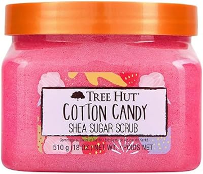 Tree Hut Cotton Candy Shea Sugar Scrub 510g Exfoliant Body Scrub