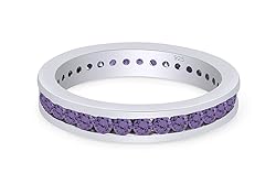AFFY Round Shape Simulated Alexandrite Full