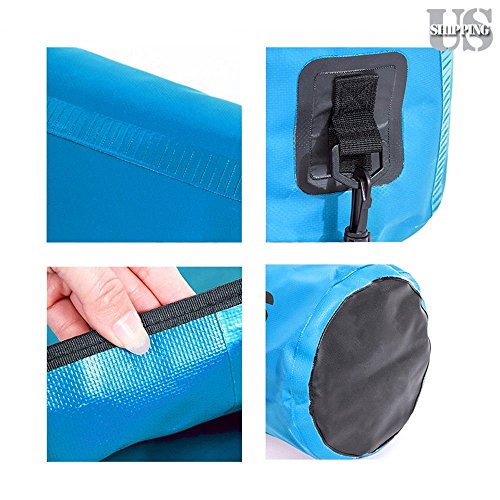 10L Waterproof Pouch Dry Bag Kayaking Canoeing Rafting Camping Floating Gray