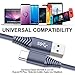 USB Type C Cable, XIOUP (2-Pack 6FT) USB A 3.0 to USB-C Fast Charger Nylon Braided Cord Compatible with Samsung Galaxy S9 S8 Plus Note 9 8,Moto Z Z2,LG V30 V20 G5 G6,Google Pixel 2 XL,Nintendo Switch