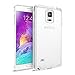 Maxboost Clear Cushion MP6A-S2-CASE Slim Bumper Protective Case for Samsung Galaxy Note 4 - Retail Packaging - Clear