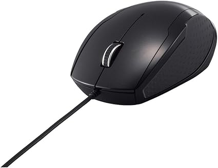 Amazon Buffalo 有線blueledマウス 静音 3ボタン 横スクロール ブラック Bsmbu25sbk バッファロー 家電 カメラ
