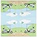 Blue Paper Napkins for Golf Birthday Party (6.5 x 6.5 Inches, 150 Pack)