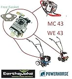 Earthquake / Powerhorse CARB mc43 we43 300486 43CC "Aftermarket Caldwell"
