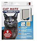 Cat Mate 4-Way Locking Cat Flap with Liner