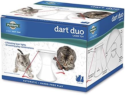 dart duo laser cat toy
