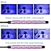 Grow Light, Grow Lights for Indoor Plants, Coson 18W 40 LED Bulbs Timming Plant Grow Lamp with Red, Blue Spectrum, 3/9/12H Timer, Dual Head Adjustable Gooseneck, 10 Garden Labels