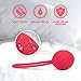 Kegel Balls for Beginners and Advanced - Pelvic Floor Exercisers for Bladder Control & Prolapse - Ben Wa Balls Sets & Kegel Weights for Vaginal Tightening - Made from Food Grade and Odourless Silicone