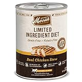 Merrick Limited Ingredient Diet Real Chicken Stew Dog Food, 12.7 oz, Case of 12