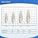 FishingSir [CLEARANCE] Casting Metal Spoons Artificial Spinner Bait Hard Fishing Lures Assortment for Bass Trout Carp Salmon Panfish Freshwater Saltwater