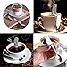 BingGoGo Stainless Steel Mermaid Spoons for Coffee Tea Dessert Drink Mixing Milkshake Spoon Tableware,Pack of 4 (Rainbow)