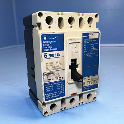 Click Here to See More Images Eaton / Cutler-hammer / Westinghouse EHD3100L (C-H) Circuit Breakers