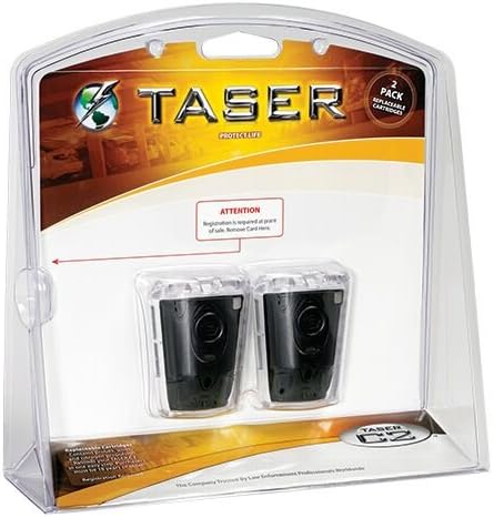 Taser Accessories for Taser Pulse, Bolt, Strike and Attack (Pack of 2 Taser Cartridges)