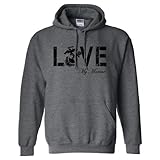 LOVE my Marine Hooded Sweatshirt in Dark Heather