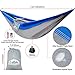 ARAER Portable Double Camping Hammock with Hammock Bug Net, 660 Pounds Capacity, Sturdy Tree Straps, Easy to Setup, Compact, Lightweight for Outdoor Backpacking, Camping, Indoor Garden, Yard