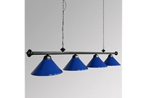 ETOTEN 70" Pool Table Lighting for Snooker Table, Classic Pool Table Light for 7' 8' 9' Table - Billiards & Pool Table Light Fixtures, Billiards Light for Billiards Room, Kitchen Island(Blue)