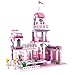 COGO Girls Blocks Princess Castle Toys for Girls Pink Palace Building Blocks Bricks Toys Construction Set for Kids 254 Pcs 3262