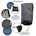 One Medium Speaker Cover for C-Bracket Mounted Outdoor Speaker - H 13.6