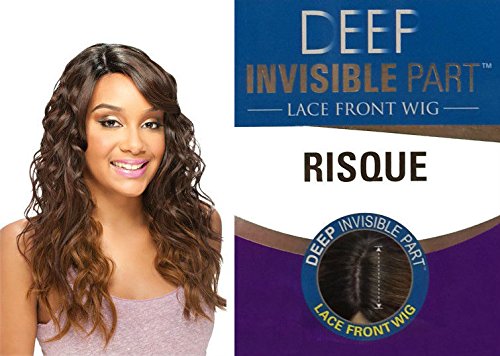 Synthetic Lace Front Wig ModelModel Deep Invisible Part Risque - OM17