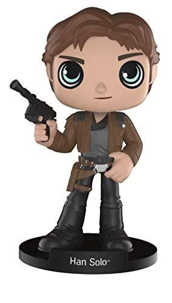 Funko 28015 Star Wars: Solo 28015 Star Wars Wobbler Han Solo Figure, Multi Colour