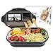Carpe Diem Bento Lunch Box with bag Stainless Steel Portable Picnic office School Food Storage for adult and Kids, Leakproof Bento Box with knife, fork and spoon Dishwasher Safe