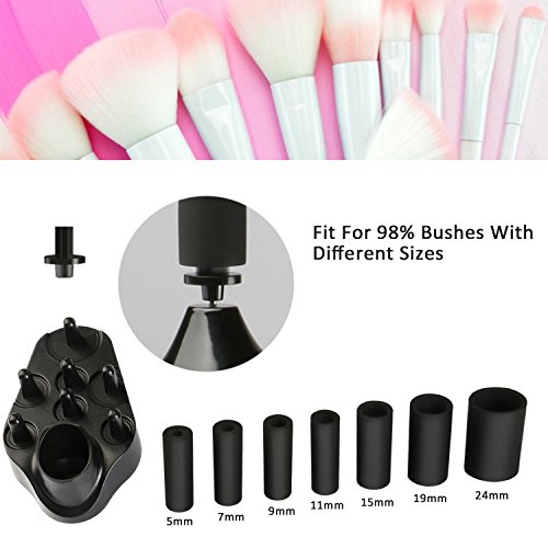 Makeup Brush Cleaning Tool with USB Charging Station - Electric Brush Cleaner Instantly Wash Clean Dry Make up Brushes