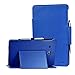 i-unik Compatible Case for Galaxy TAB E 8.0 Tablet Model Slim Folio Cover [w/Stylus] (Blue)