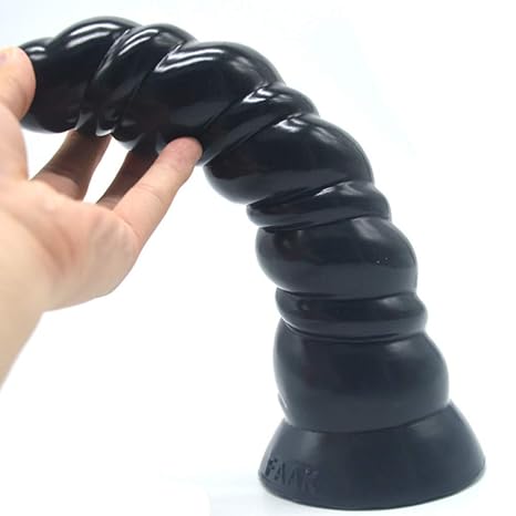 Super Soft Slicone Riesige Dildos Spirale Hintern Und Anal Pussy Plug G-Punkt Stimulieren Massage Riesige Penis Dick Sexspiel