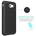 Galaxy J3 Emerge Case,Galaxy J3 Prime Case,Galaxy J3 Luna Pro Case,J3 Eclipse Case,Galaxy Express/Amp Prime 2 Case,Asmart Armor Defender Cover Protective Phone Case for Samsung Galaxy J3 2017, Black