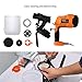 Tacklife SGP15AC Advanced Electric Spray Gun 800ml/min Paint Sprayer with Three Spray Patterns,  Three Nozzle Sizes,Adjustable Valve Knob, and Easy Filling 900ml Detachable Container