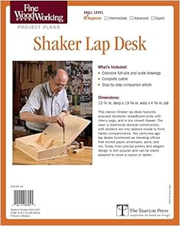 Fine Woodworking's Shaker Lap Desk Plan by Christian 
