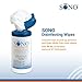 SONO Disinfecting Wipes - Alcohol-Free, No Bleach, Medical-Grade I Multi-Surface Cleaning for Home, School, Office, Hospital, Gym I Gentle on Electronic Devices I Everyday Use I 80 CT