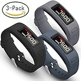 Garmin Vivofit Bands, SKYLET Colorful Silicone Replacement Band for Garmin Vivofit 1 Wristband with Metal Buckle (No Tracker)