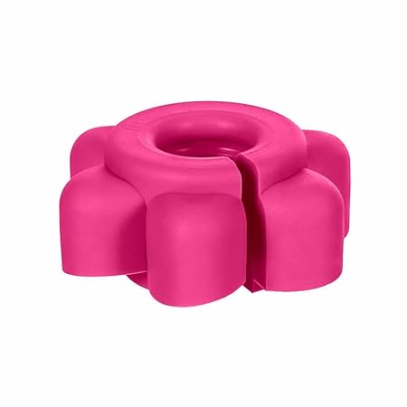 Flaschenöffner Blume Öffnungshilfe Aufschraubhilfe sicher rutschfest griffig, Farbe:Pink, Anzahl:1 Stück